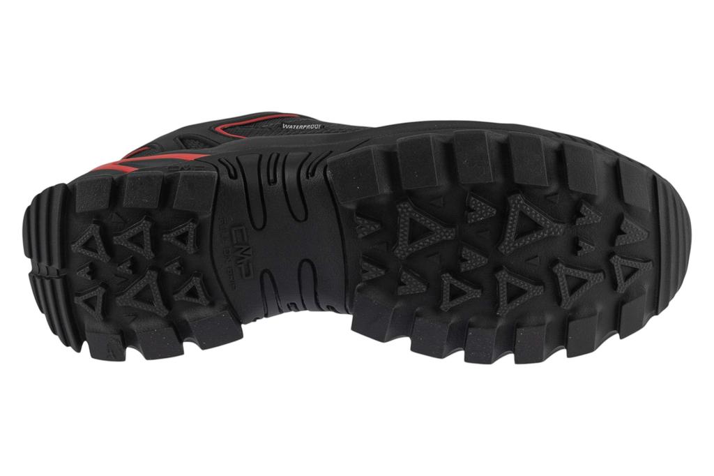 CMP Rigel 2.0 Low WP, Mens Black Trekking Shoes