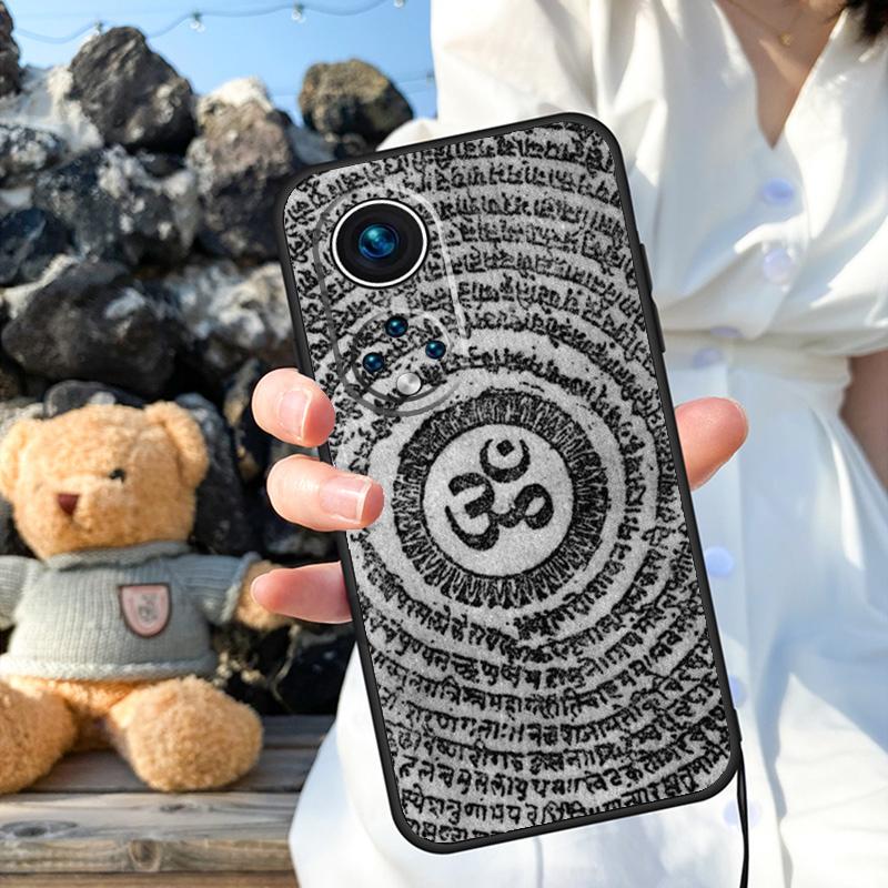 Aum Om Yoga Symbol Fitness Gym Case For Honor Magic 6 Pro 90 70 50 Magic 5 Lite X6 X7 X8 X9 X6a X7a X8a X9a X8b X9b Cover