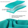 Soft Waist Protection Inflatable Lumbar Pillow Ultralight Inflatable Seat Pads Comfortable Soft Cushion for Home Office Car