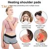 Beheiztes Schulterpolster, USB, 3 Temperatureinstellungen, einstellbar, für Männer und Frauen, zur Linderung von Schmerzen und Steifheit in der Schulter, elektrisches beheiztes Schulterpolster