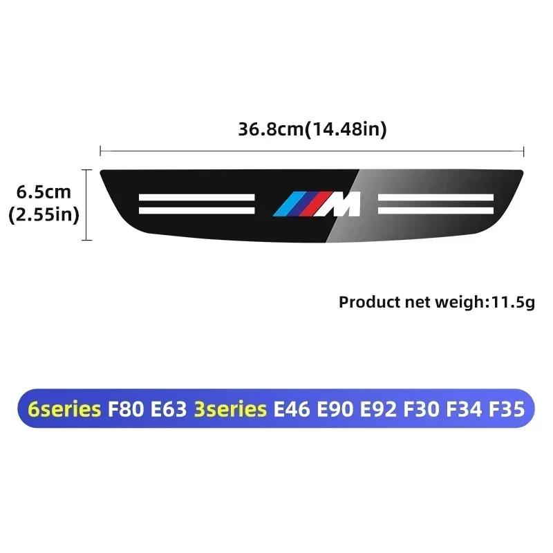 -Car Brake Light Reflective Strips High Mounted Stop Lamp Trim For BMW 5 Series F10 G11 E63 E46 E90 E92 F30 F34 F90 G20 G30 G32
