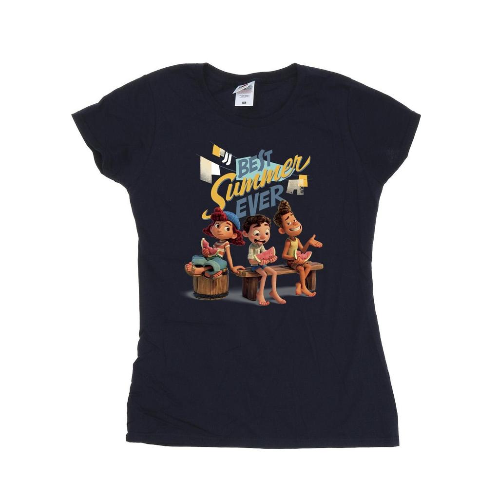 Disney Womens/Ladies Luca Best Summer Ever Cotton T-Shirt