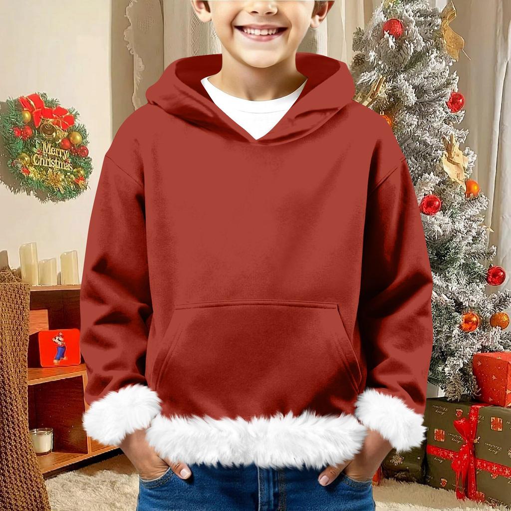 Children's Sweatshirt Girls Boys Long Sleeve Lightweight Casual Hoodie Loose Comfortable  Sweatshirt