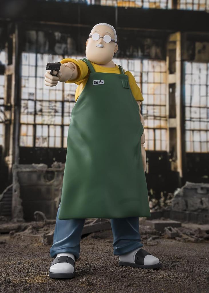 TAMASHII NATIONS SAKAMOTO DAYS Taro Approximately PVC ABS Painted Action Figure S.H.Figuarts Sakamoto, 165mm, &