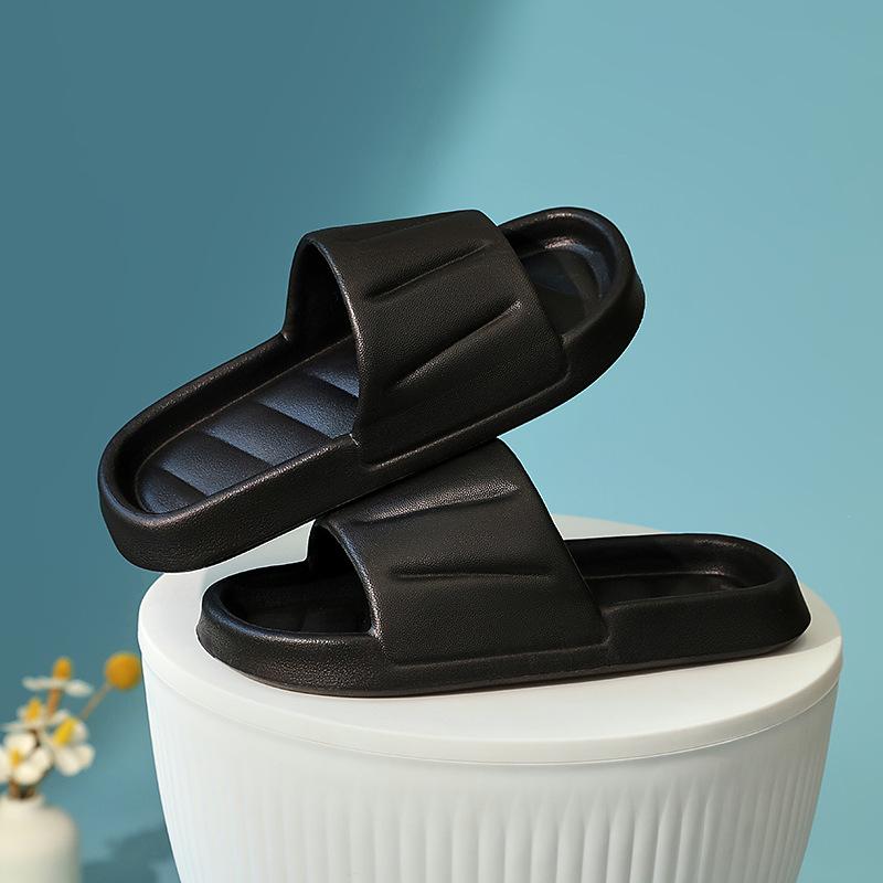 Women's EVA Slippers, Men's Thick Soled Slippers, Bathroom Anti Slip, Home Indoor and Summer Outdoor Wear