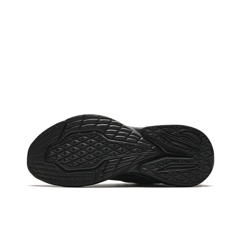Anta Poison Dart 5 Trendy Versatile Fabric Shock Absorption Non-Slip Wear-Resistant Low-Top Running Shoes Men sneaker Black 912525572F-4