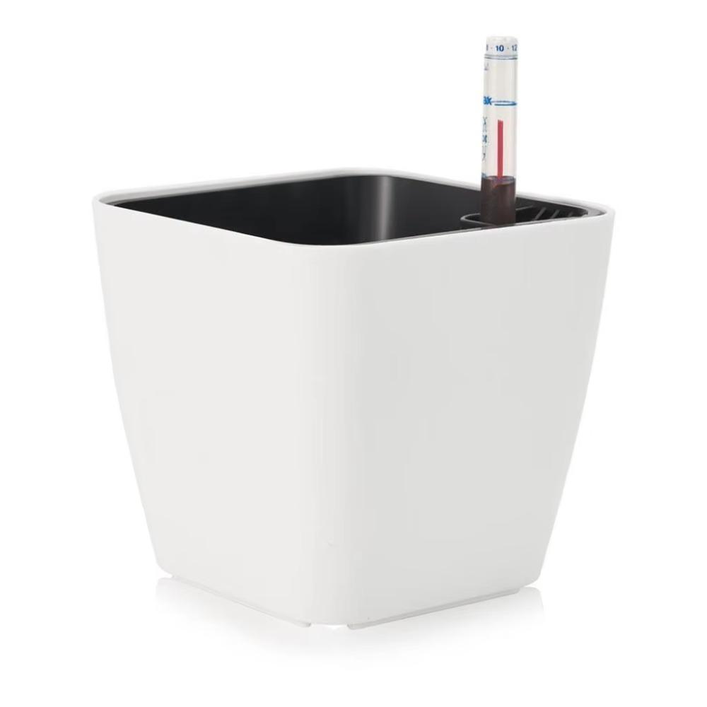 Double Layer Self-Watering Plant Pots With Water Level Meter Lazy Planter Pot  Home
