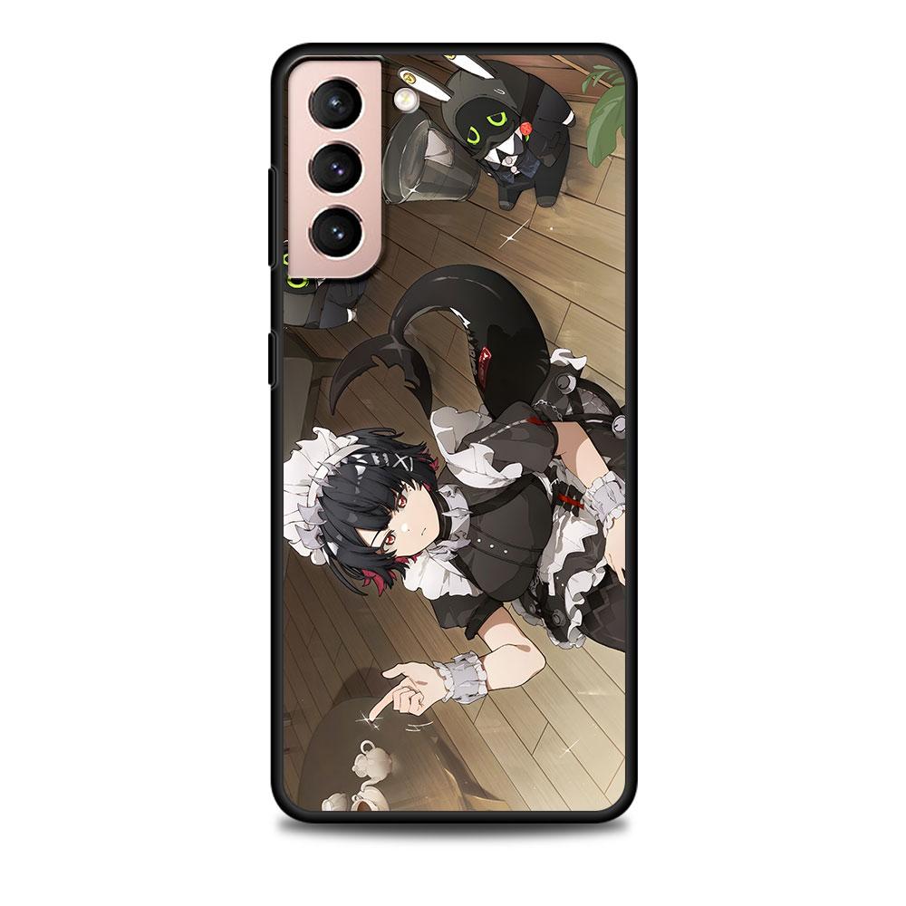 

Чехол Corin Wickes ZZZ Ellen Joe для Samsung Galaxy S23 S10e S10 S21 FE S22 S9 S24 Ultra S20 Plus Мягкий черный ТПУ Чехол для телефона Samsung S9