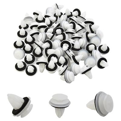 100 PCS Car Body Trim Clips Retainer Bumper Auto Panel Push Plastic Fastener Kit