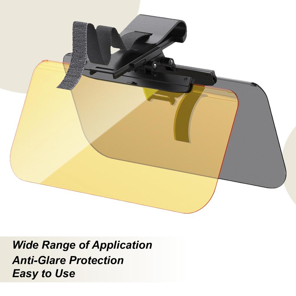 Sun Visor For Car Car Sun Visor Extension Sunshade Goggles Shield Mirror For Safe Driving Day And Night Windshield Suv Truck