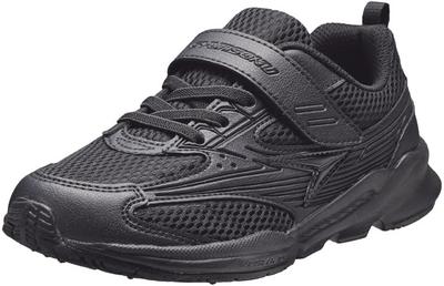 Shunsoku Sneaker für Jungen und Weiß und Schulweit SJJ cm Kinder, Mädchen, Schwarz, Schuhe, Weite, Leichtgewicht, 16-25cm, 3E, 1600, Schwarz/Schwarz, 24.5