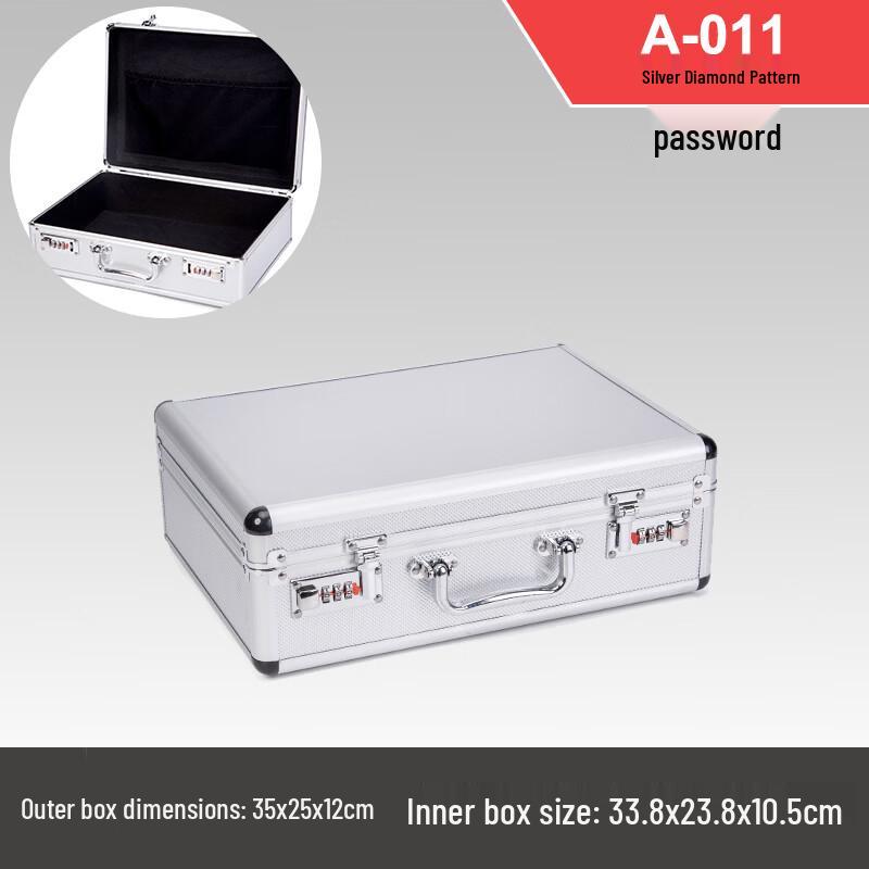 Portable Aluminum Alloy Password Storage Case