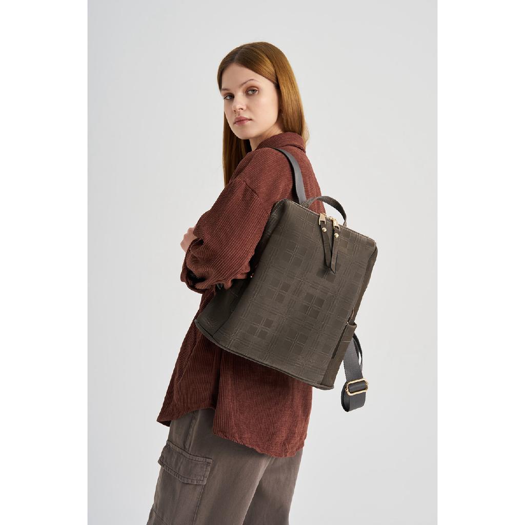 Patterned Women's Large Size Backpack