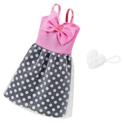 Barbie Moda Look Completo - Vestido de Bolinhas