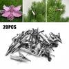 Xmas Tool Clips 20Pcs Alloy Christmas Decorative Flower Clip