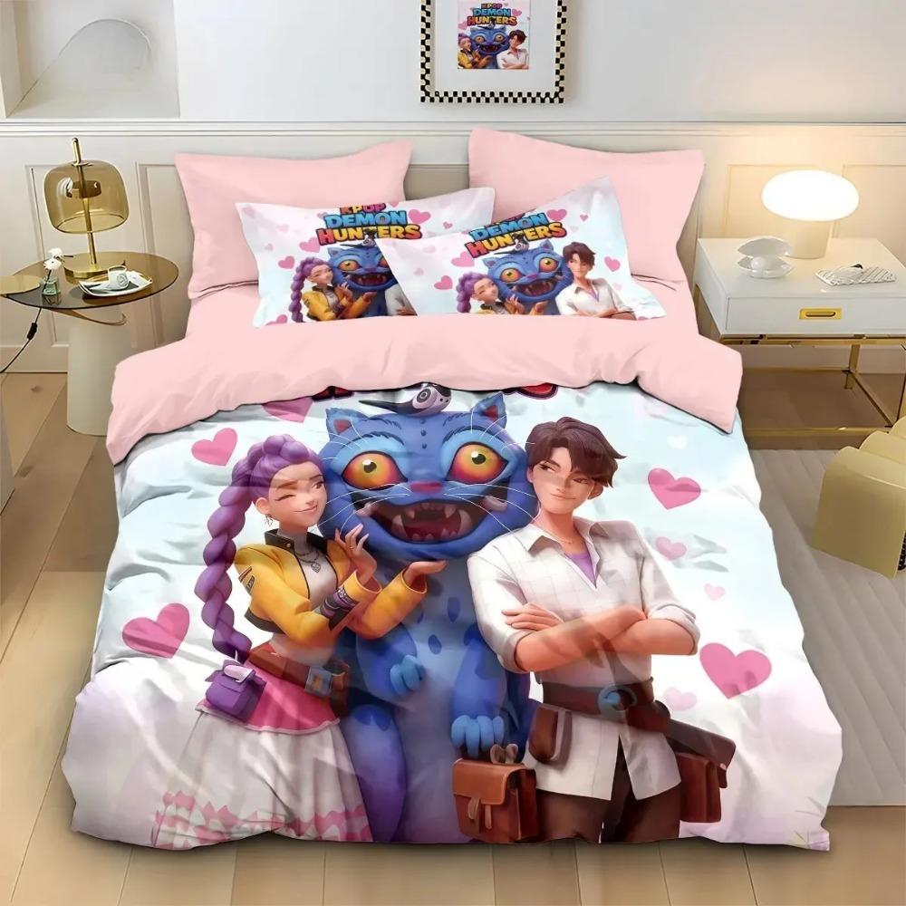 H-unter Duvet Cover pillowcase Bedding Bedroom Decoration Children Gift adult Single Double bed Large SizeZip Duvet Cover