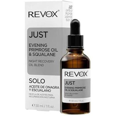 Nachtkerzenöl und Squalan JUST - REVOX - 30 ml - Vegan - Alle Hauttypen