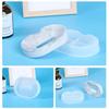 Hartstvålformar gör-det-själv-tvålskålar Silikonformar Smyckesbricka formar Tvålbehållare Epoxigjutform för badrum