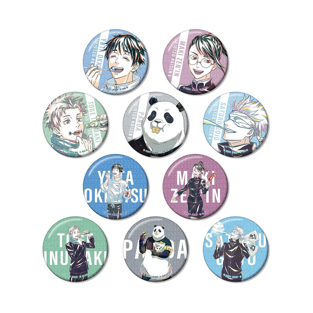 Kaisen 0 the Trading Ani Art 3rd Edition Glitter Can Badge Box of 10 "Jujutsu Movie"