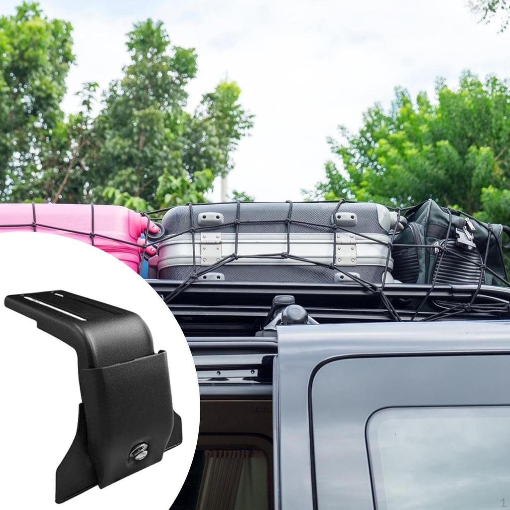 Auto Dachträger Halterung Verstellbar Schnellmontage Praktisch Professionell Langlebigkeit Stahl Regenrinne