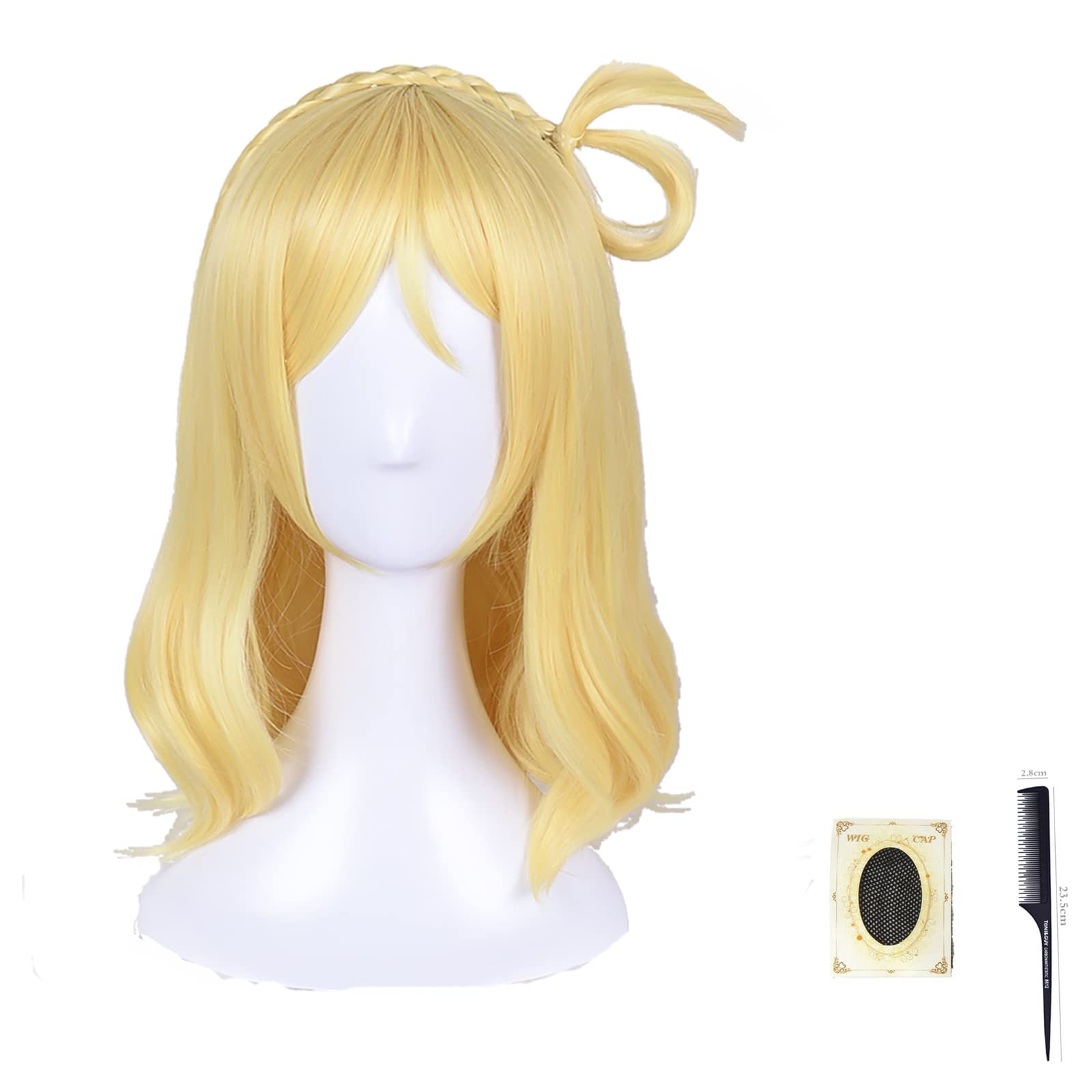 

SUNXXCOS Love Live! Термостойкий косплей-парик с сеткой, аксессуар для костюма для женщин, косплей-реквизит (Мари Охара)