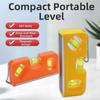4 IN Pocket Level Ruler with Keychain Horizontal Ruler  For Determining Horizontal Vertical Plane