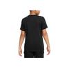 Nike Sportswear T-Shirt Soft Skin-Friendly Simple Versatile Short Sleeve Kids tops Black HQ3228-010