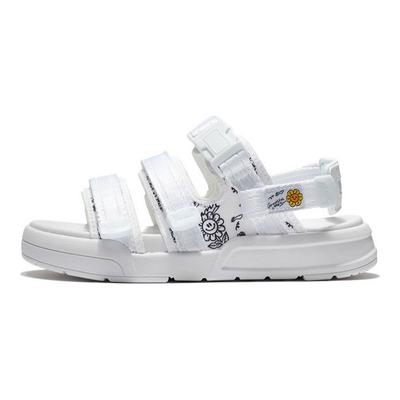 Li Ning Coca Sandales de Sport Tendance Sandales pour Femmes Blanc AGUS004-2