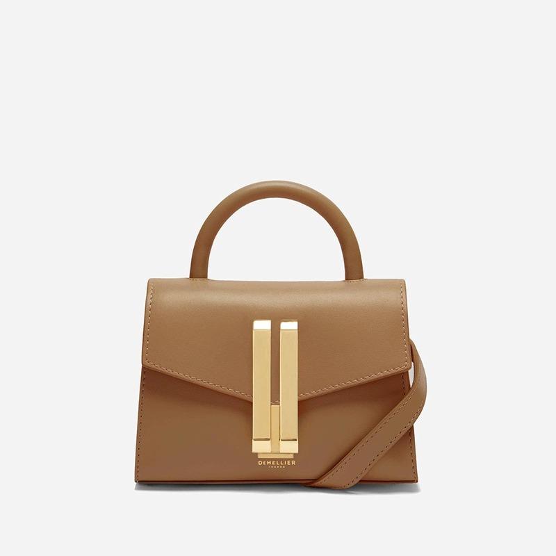 Spring and Summer New Leather Handbag Small Square Shoulder Messenger Commute