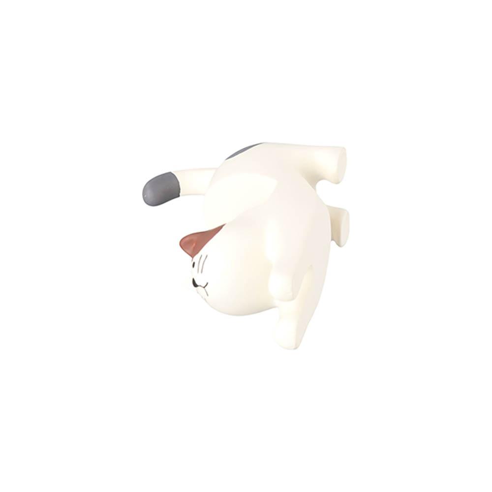 Cute Home Ornaments Cartoon 3D Desktop Stand Lazy Cat Cat Shape Phone Holder Phone Bracket Resin