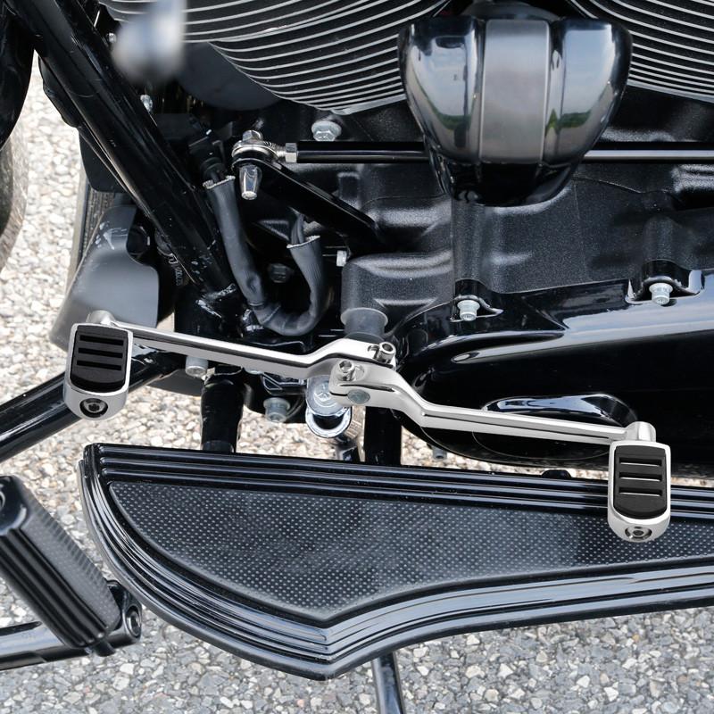 Motorcycle 1 Pair Shifter Lever Pedal Heel Toe Shift Pegs for Harley Touring Softail FL Electra Road