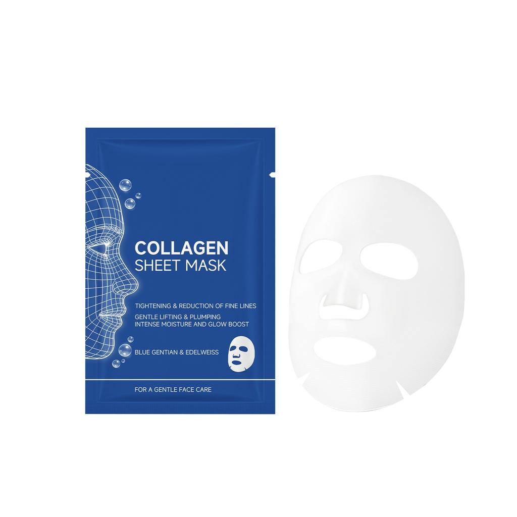 Collagen Firming Mask Firming The Skin, Brightening The Complexion, -wrinkle, Hydrating And Moisturizing Peel-off Mask,4ML