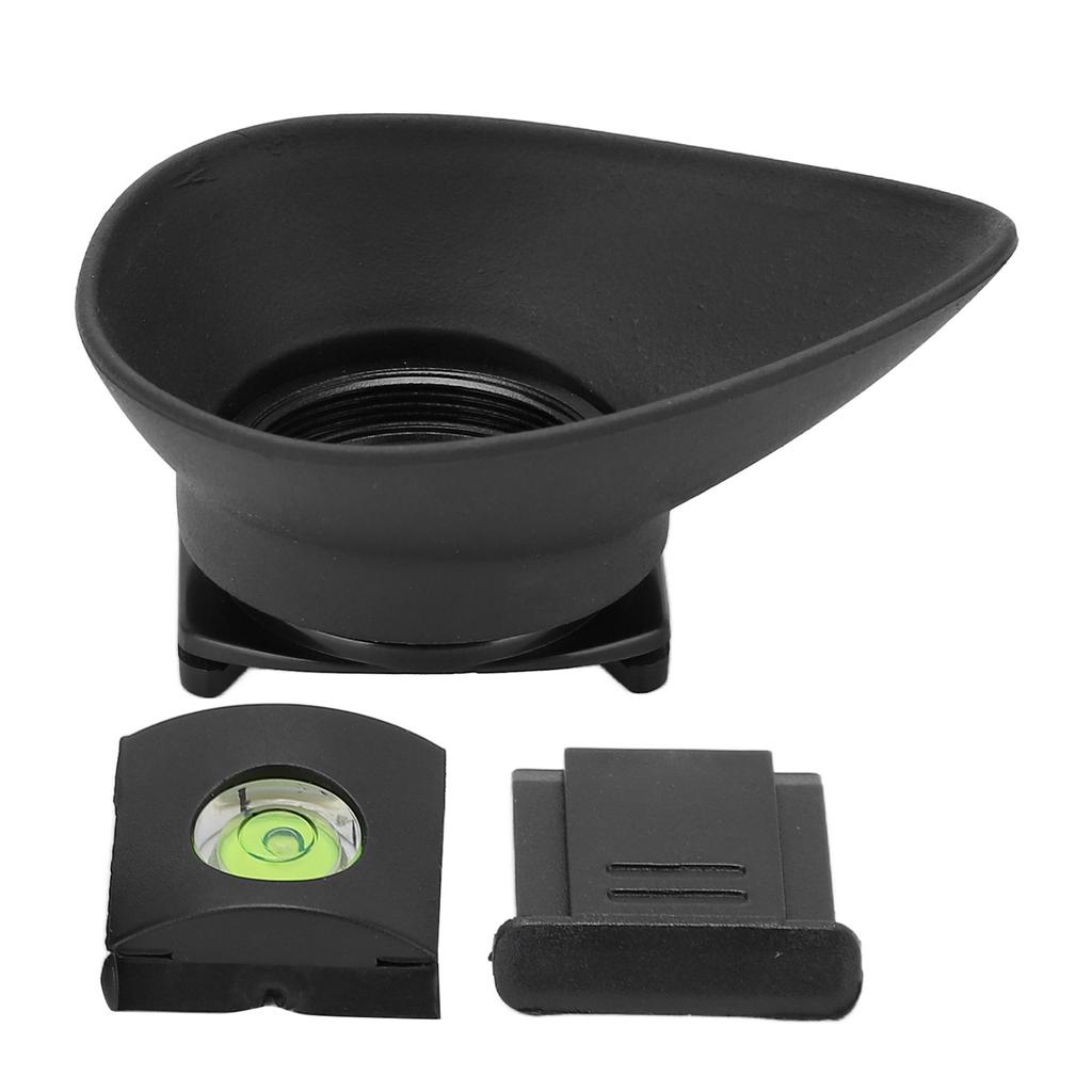 DK 19 Camera Eyecup Eyepiece Viewfinder Protector Replacement for Nikon D800 with Camera Hot Shoe Level and Cover