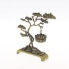 Creative Hanging Incense Burner Pine Tree Design Zinc Alloy Chinese Incense Burner Household Indoor Ornaments Tea Table Decor