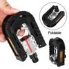 Aluminum Zinc Zinc Alloy Mountain Bike Pedals Reflective Sheet Folding Pedal Bike  Cycling Accessories