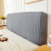 Premium Blasenstoff Jacquard Kopfteilbezug Weicher Stretch Bettkopfteilbezug All-inclusive Nachttisch Schutzbezug Überwürfe Schlafzimmer