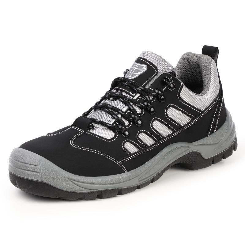 Spring Safety Work Shoes: Anti-Smash, Puncture-Resistant, Durable Soles, Oil, Acid & Alkali Resistant for Construction Sites