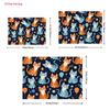 2D Cheerful Cat Tapestry, Cute Kittens for Kids Room Decor