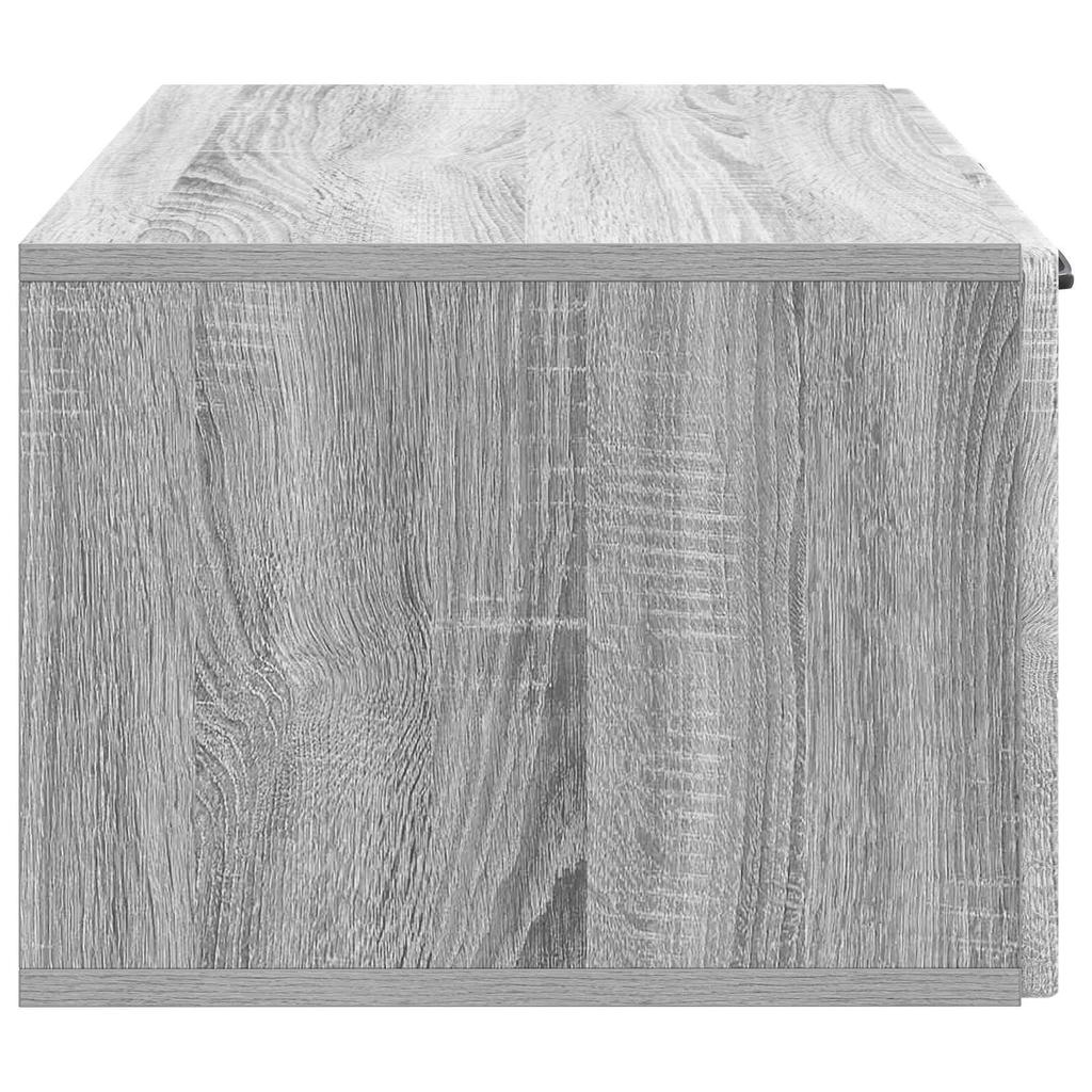 Wall Mounted TV Cabinet Grey Sonoma 59.5 x 41 x 30 cm