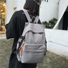 Schoolbag trendy brand pleated backpack women's 1011 new lightweight fashion schoolbag large capacity leisure travel backpack men
