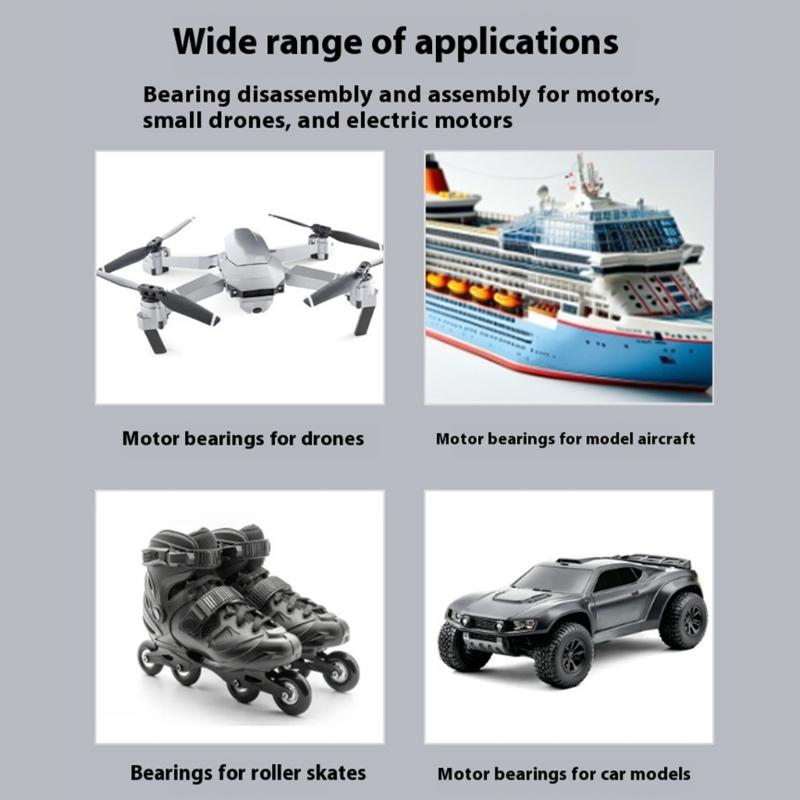 Universal 2-14mm Lagerabzieher Werkzeug Lager Ausbauwerkzeug Demontagewerkzeug Für Motorrad Drohnen Mechanische Teile