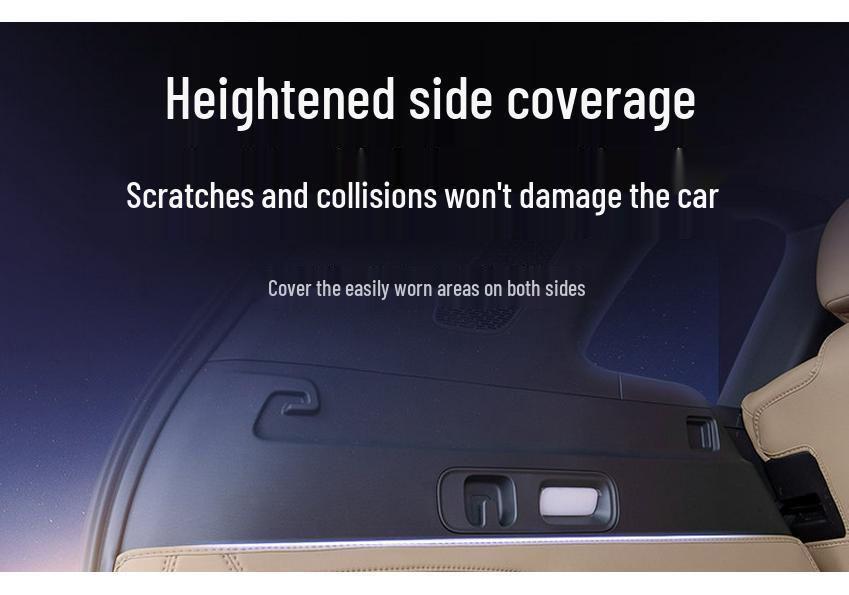 Zeekr 8X Trunk Mat for Five/Six Seat Car Interior Modification