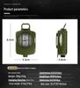 American Military Green Multifunctional Metal Compass K4580 - High Precision, Luminous, Outdoor Use