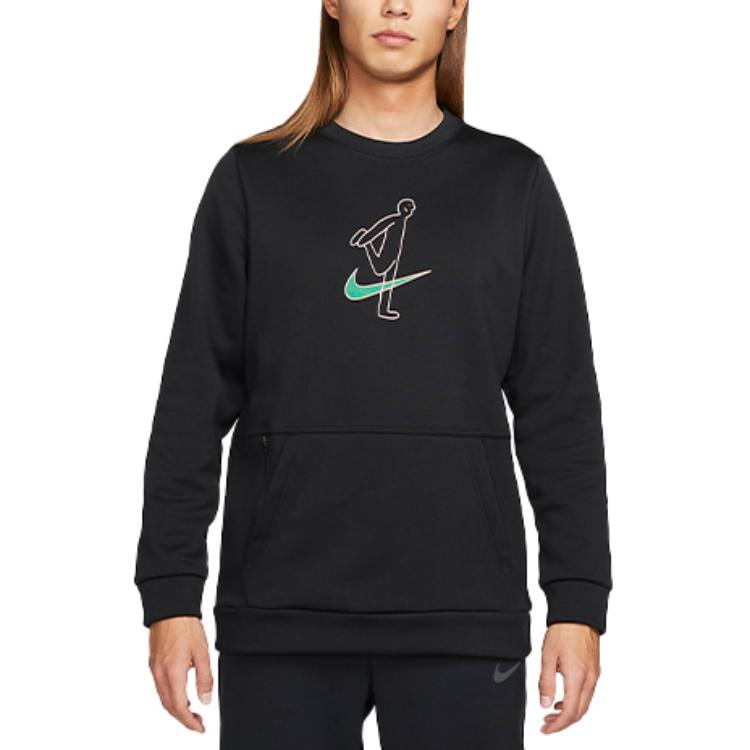 Nike Abbigliamento sportivo Icon Clash Top a maniche lunghe Felpa da uomo Nero DM5999-010