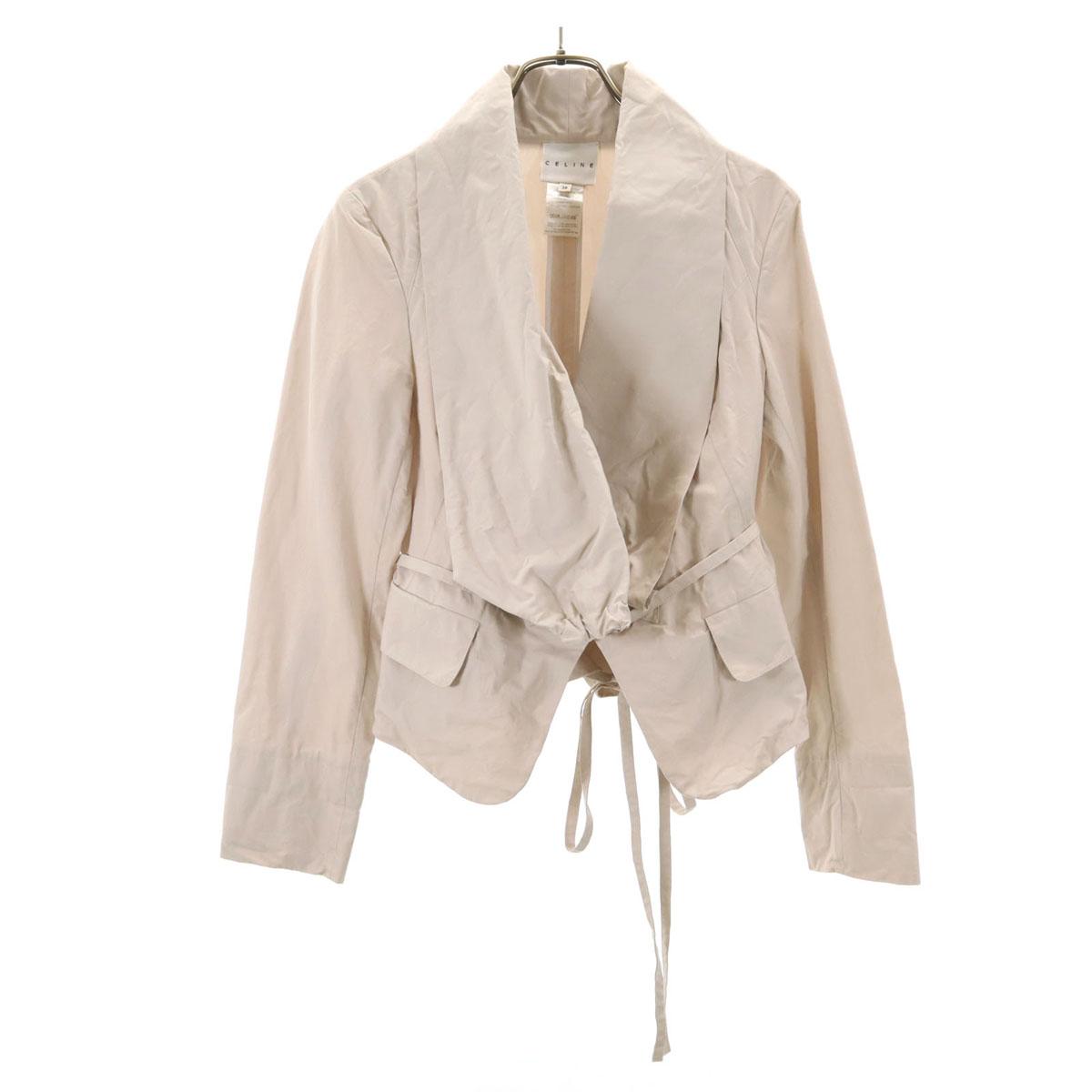 

CELINE Made in France Jacket 38 Ivory Women Used