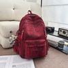 Schultasche Schultasche Männlich College-Student Große Kapazität High School Mittelstufe Schüler Trendige Marke Mode Vielseitig Trend Rucksack Harajuku