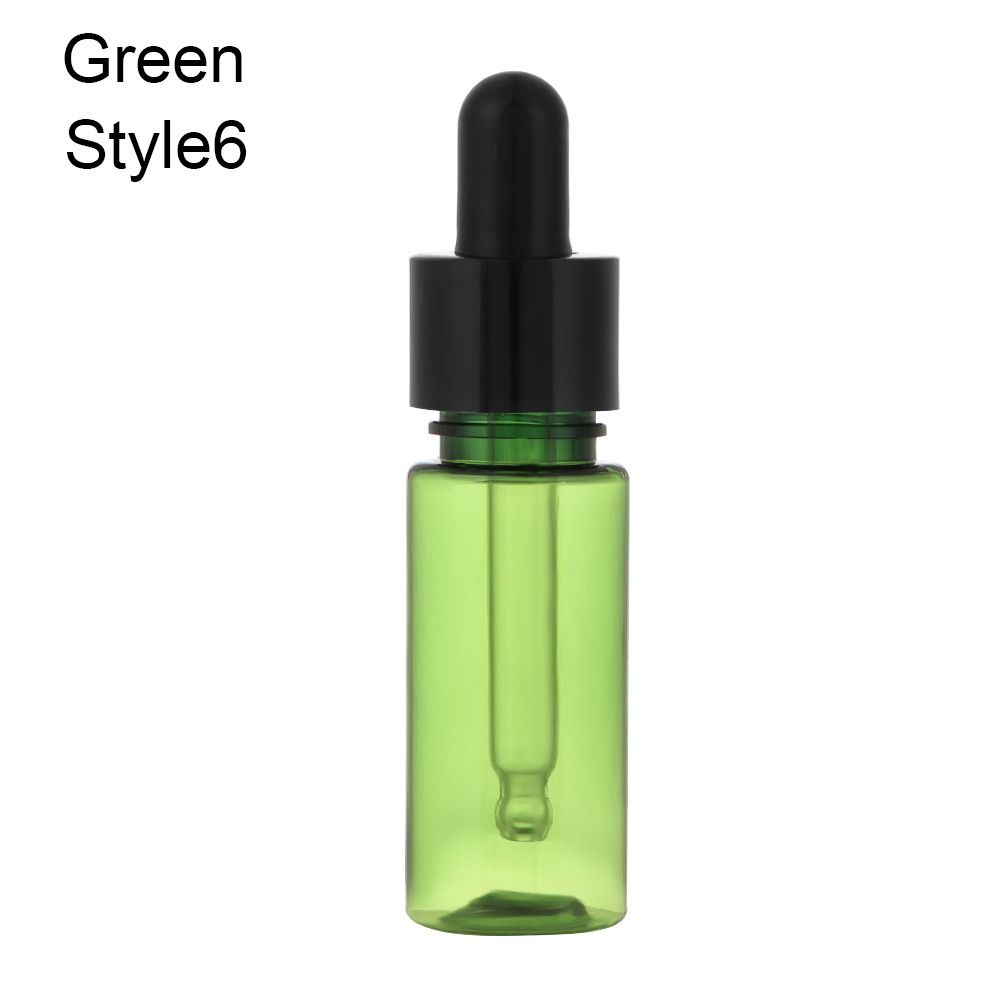 15ml PET Refillable Bottle Perfume Container Dropper Bottle Jars Vials With Pipette Sample Container Essential Oil Bottles Tools