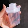 6PCS Transparent Portable Formula Storage Bottle Leakproof Plastic Milk Powder Container 80ML Moisture-proof Baby Formula Box