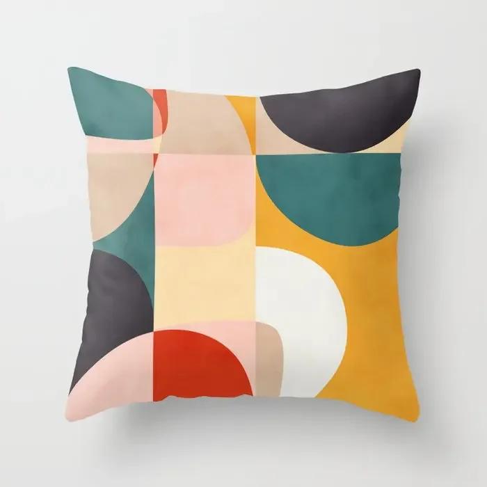 decorative Home pillow case Cushion covers 45*45 nordic 40*40 40x40cm 50x50cm Living room modern geometric abstract 60x60 color