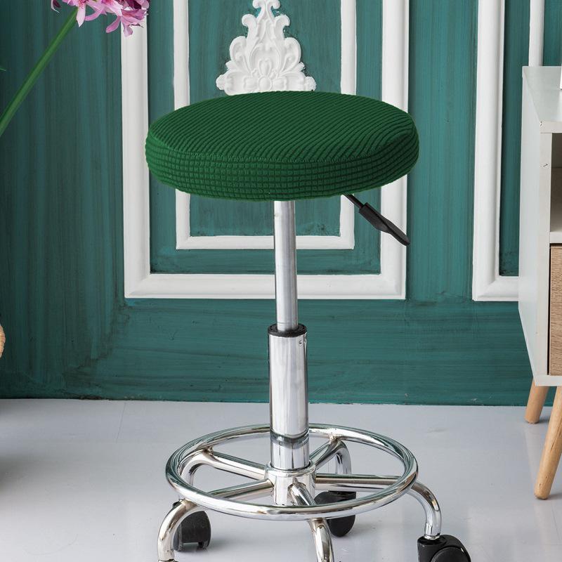 Elastischer Runder Dreh- & Barhocker Stuhlbezug